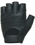 Castle X Gel Fingerless Leather Gloves