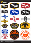 Thor Heritage Decal Sheet 2015