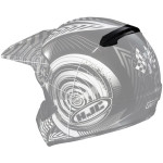 HJC CL-XY Youth Helmet Rear Vent