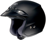 Shoei RJ Platinum-R Solid Open Face Motorcycle Helmet