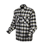 Scorpion Covert Moto Mens Long Sleeve Button Flannel Shirt