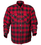 Scorpion Covert Moto Mens Long Sleeve Button Flannel Shirt
