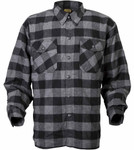 Scorpion Covert Moto Mens Long Sleeve Button Flannel Shirt