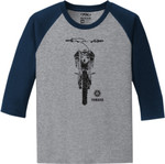 Factory Effex Yamaha Youth 3/4 Baseball T-Shirt