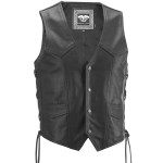 Highway 21 Six Shooter Mens Leather Vest