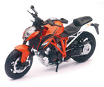 NewRay 1:12 Scale Toy Motorcycle 2014 KTM 1290 Superduke R