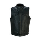 Z1R Vindicator Mens Leather Vest
