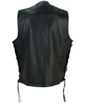 Z1R Gaucho Mens Leather Vest