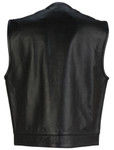 Z1R Ganja Mens Leather Vest