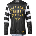 Shift Black/3lack Label Caballero Mens MX Offroad Jersey