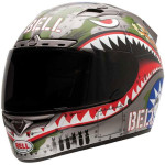 Bell Vortex Flying Tiger Motorcycle Helmet