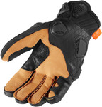 Icon Hypersport Short Mens Leather Motorcycle Gloves