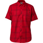 Fox Racing Brake Check Mens Short Sleeve Button Up Shirt