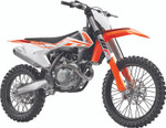 NewRay 1:6 Scale Dirtbike KTM 450 SX-F 2017