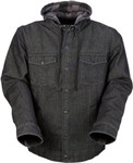 Z1R Timber Denim Mens Button Up Long Sleeve Shirt