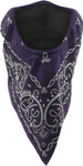 Schampa FaceFit Hook and Loop Paisley Facemask