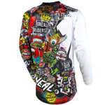 O'Neal Mayhem Lite Crank Mens MX Offroad Jersey