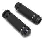 Avon Air-SS Black Throttle by Wire Handlebar Grips (AIR-99-ANO-FLY)