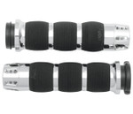 Avon Gatlin Air Cushioned Chrome Grips Throttle by Wire (AIR-90-FLY-GAT)