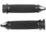 Avon Custom Contour Spike Fly by Wire Black Handlebar Grips (CC-86-ANO-SP-FL)
