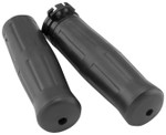 Avon Old School 1" Push-Pull Cable Black Rubber Grips (OLD-69-BLACK)