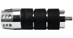Avon Velvet Air Gatlin Chrome/Black Rubber Shiftpeg (SP-AIR-93-CH-GA)