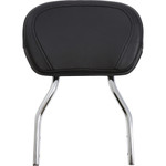 Cobra Round Short 14" Chrome Sissy Bar Backrest (02-8650)