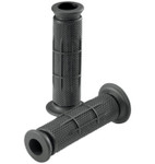 Driven Supermoto Black Motorcycle Grips (D407BK)