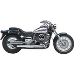 Cobra Classic Slash-Cut Chrome Exhaust System (2163SC)