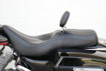 Drag Specialties EZ Glide II Small Backrest | Smooth (0822-0133)