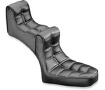 Drag Specialties Scorpion Solo Front Seat for Custom/Rigid Black (DS-907740)