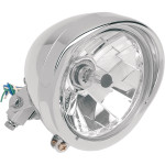 Drag Specialties 5 3/4'' headlight with built-in visor (DS-280095)