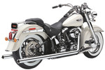 Cobra True Duals Chrome Exhaust System w/Billet Tips (6984)
