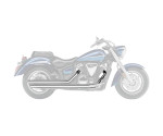 Cobra Speedster Slash-Down Chrome Exhaust System (2821)