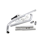 Cobra Speedster Slash-Down Chrome Exhaust System (2817)