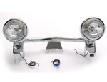 Cobra Chrome Lightbar w/Bullet Spotlights for Kawasaki Vulcan 900 (04-0468)
