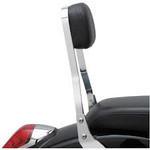 Cobra Square Mini 11" Chrome Sissy Bar Passenger Backrest (02-4660)
