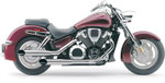 Cobra Boulevard Slash-Cut Chrome Slip-On Mufflers (1176SC)