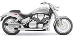 Cobra Boulevard Slash-Cut Chrome Slip-On Mufflers (1176SC)