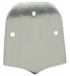 Cobra Plain Chrome Backrest Insert for Tall Square Backrests (02-5050)
