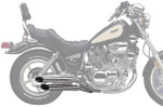 Cobra Boulevard Slash-Cut Chrome Slip-On Mufflers (2165SC)