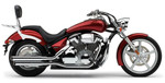Cobra Boulevard Slash-Cut Chrome Slip-On Mufflers Honda VT1300CR/CS/CT/CX (1133)