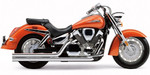 Cobra Speedster Long Chrome Exhaust System VTX1300 C/R/T/S 2003-2009 (1931T)