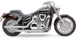 Cobra Dragsters Chrome Exhaust System (1711T)