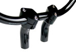 Baron Kickback Black Handlebar Risers (BA-7410B)