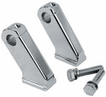 Baron DT Style Chrome Handlebar Risers (BA-7421RD)