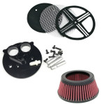 Baron XXX Big Air Black Air Filter Intake Kit (BA-2313-00B)