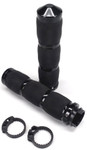 Avon Metric Touring 3-Ring Air Cushion Black Handlebar Grips (MT-AIR-90-ANO)