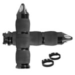 Avon Metric Touring Spike Air Cushion Black Grips (MT-AIR-90-AN-SP)