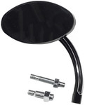 Arlen Ness Forged Billet Mirror Short Black/Beveled Left (13-130)